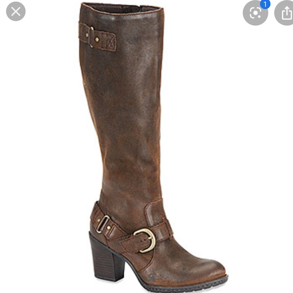 born poly riding boot